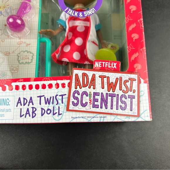 Ada Twist Scientist Lab Doll Netflix Show Talking & Singing 12 inch Doll - Picture 2 of 16